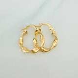 Candongas Remi 1.45gr / 2cm / Oro Amarillo 18K %