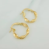 Candongas Remi 1.45gr / 2cm / Oro Amarillo 18K %