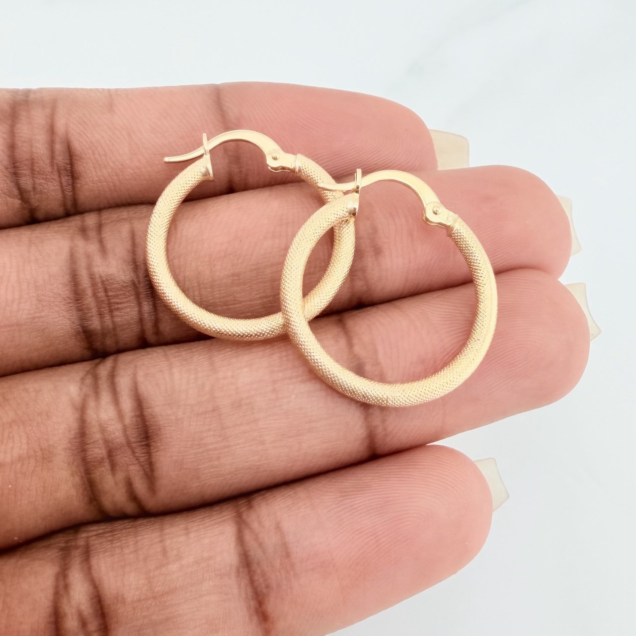 Candongas Tefi 1.55gr / 2.3cm / Oro Amarillo 18K %
