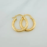 Candongas Sandra 1.7gr / 2cm / Oro Amarillo 18K %