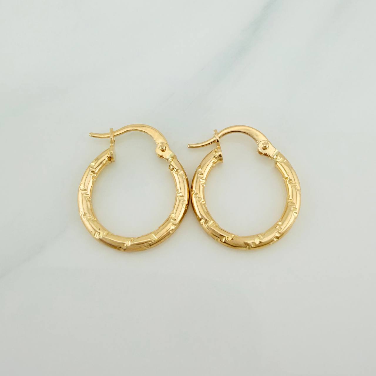 Candongas Abi 1.25gr / 2cm / Oro Amarillo 18K %