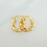 Candongas Demi 1.65gr / 1.7cm / Oro Amarillo 18K %