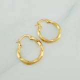 Candongas Eve 1gr / 2cm / Oro Amarillo 18K %