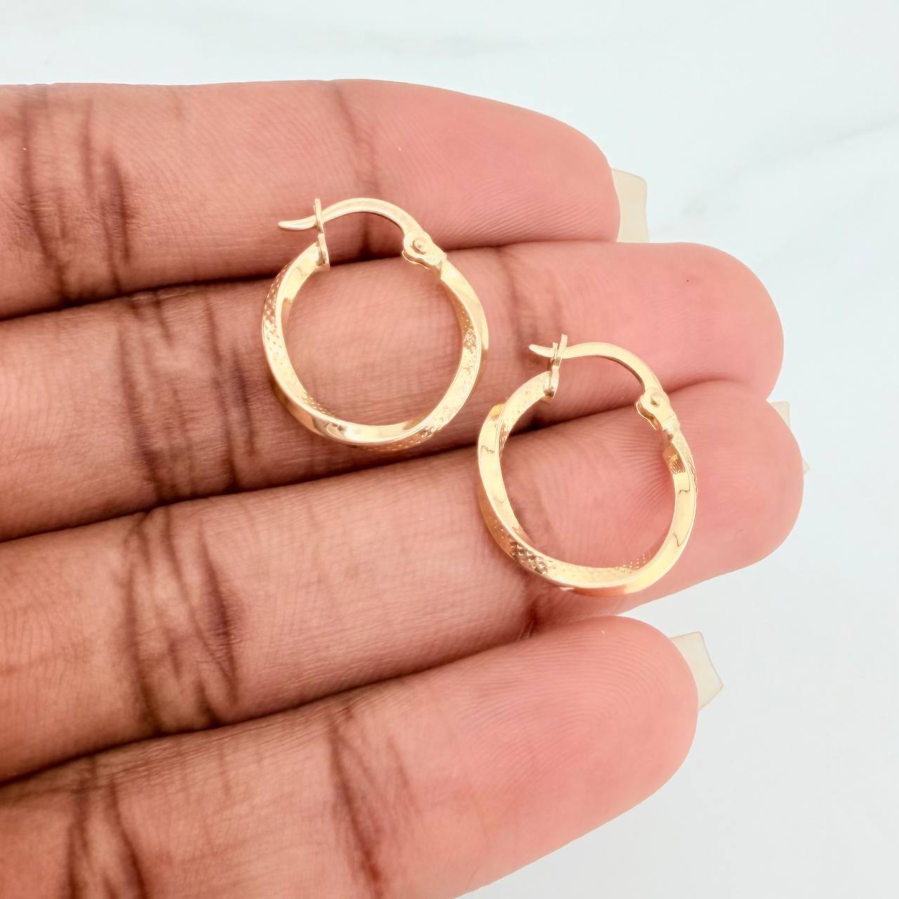 Candongas Eve 1gr / 2cm / Oro Amarillo 18K %