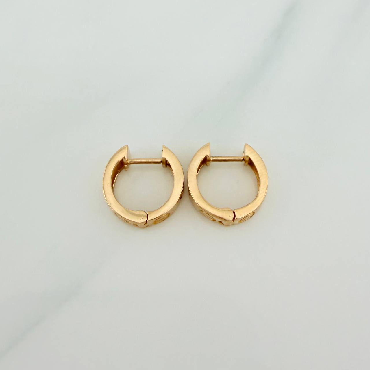 Candongas Clavo 2.65gr / 1cm / Oro Amarillo 18K %