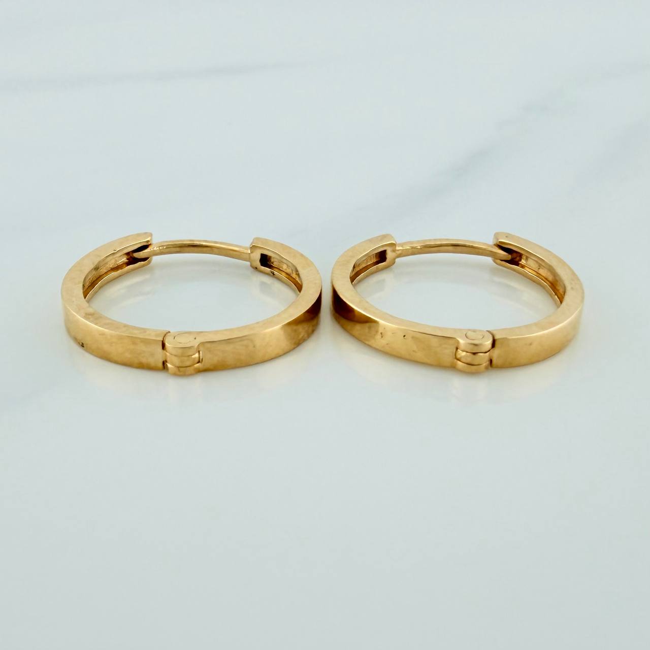 Candongas Carril 3gr / 1.7cm / Oro Amarillo 18K %