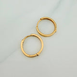 Candongas Carril 3gr / 1.7cm / Oro Amarillo 18K %