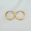 Candongas Carril 1.65gr / 1.4cm / Oro Amarillo 18K %