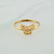 Anillo Mariposa 1.1gr / T4 1/2 / Oro Amarillo 18K %