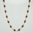 Cadena Rustica Barril 13.65gr / 64cm / 4mm Oro Rosa 18K %
