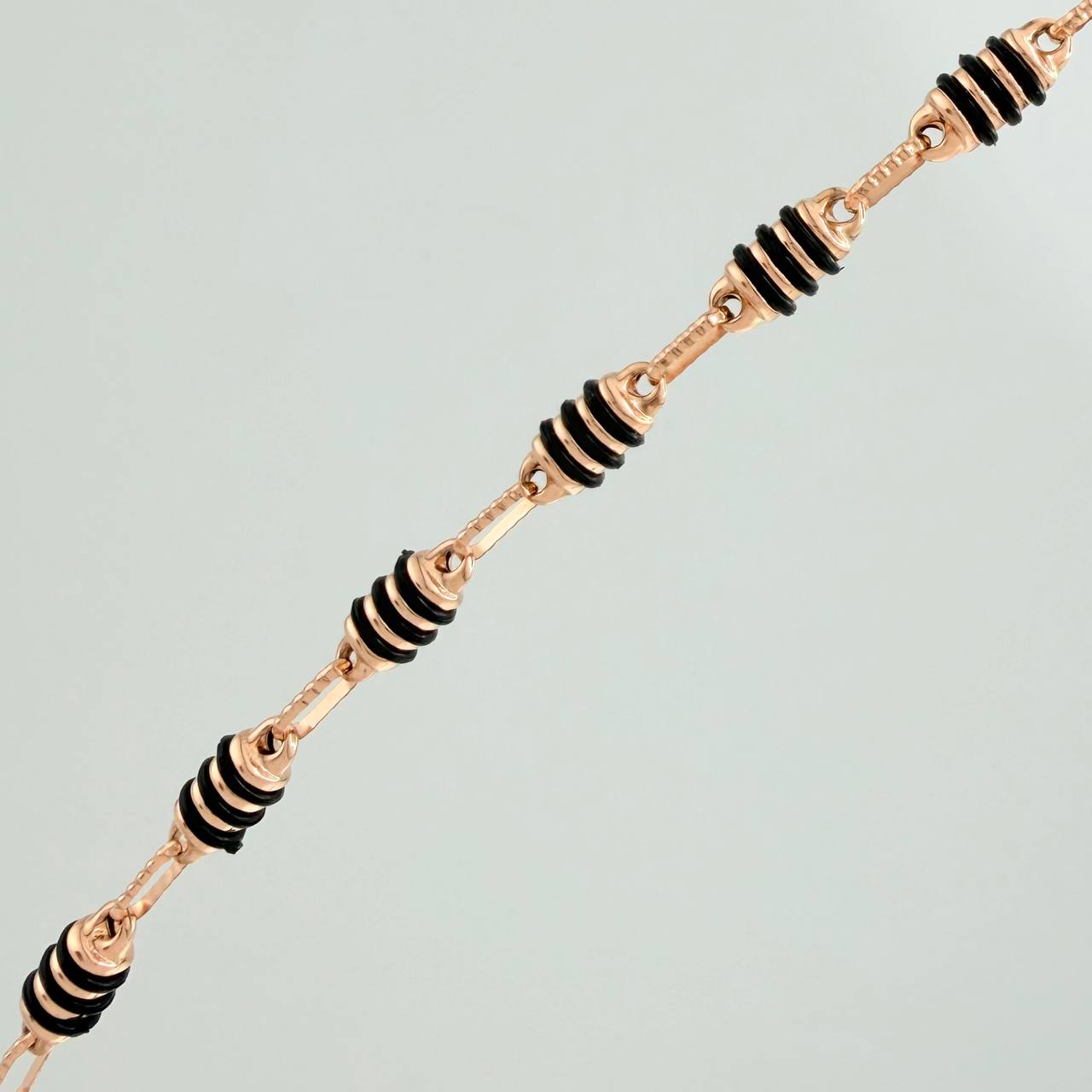 Cadena Rustica Barril 13.65gr / 64cm / 4mm Oro Rosa 18K %