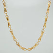Cadena Rustica Espiga11.25gr / 62.4cm / 3.6mm Oro Amarillo 18K %
