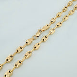 Cadena Rustica Tornillo 14.85gr / 61.4cm / 4.2mm Oro Amarillo 18K %