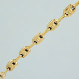 Cadena Rustica Tornillo 14.85gr / 61.4cm / 4.2mm Oro Amarillo 18K %