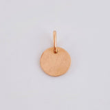 Dije Placa Letra A 0.9gr / 1.5cm / Oro Rosa 18K ©