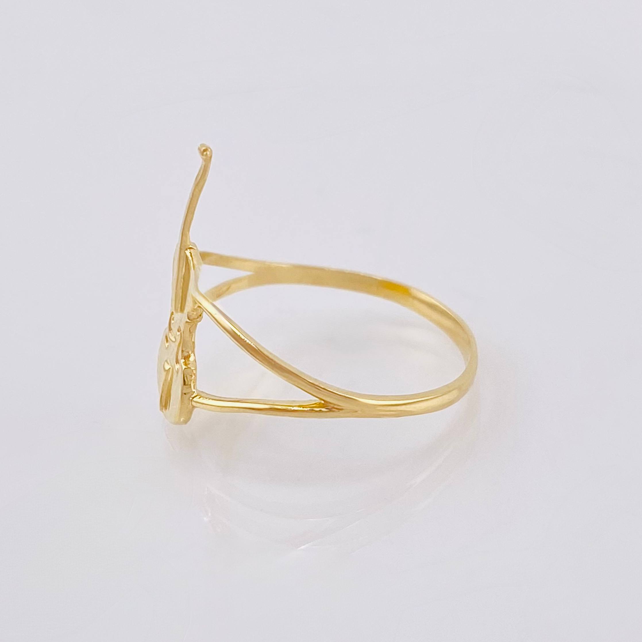 Anillo Violonchelo 1.35gr / T6 / Oro Amarillo 18K