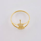 Anillo Violonchelo 1.4gr / T7 1/4 / Oro Amarillo 18K