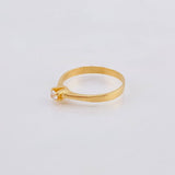 Anillo Solitario 1.8gr / T6 3/4 / Oro Amarillo 18K