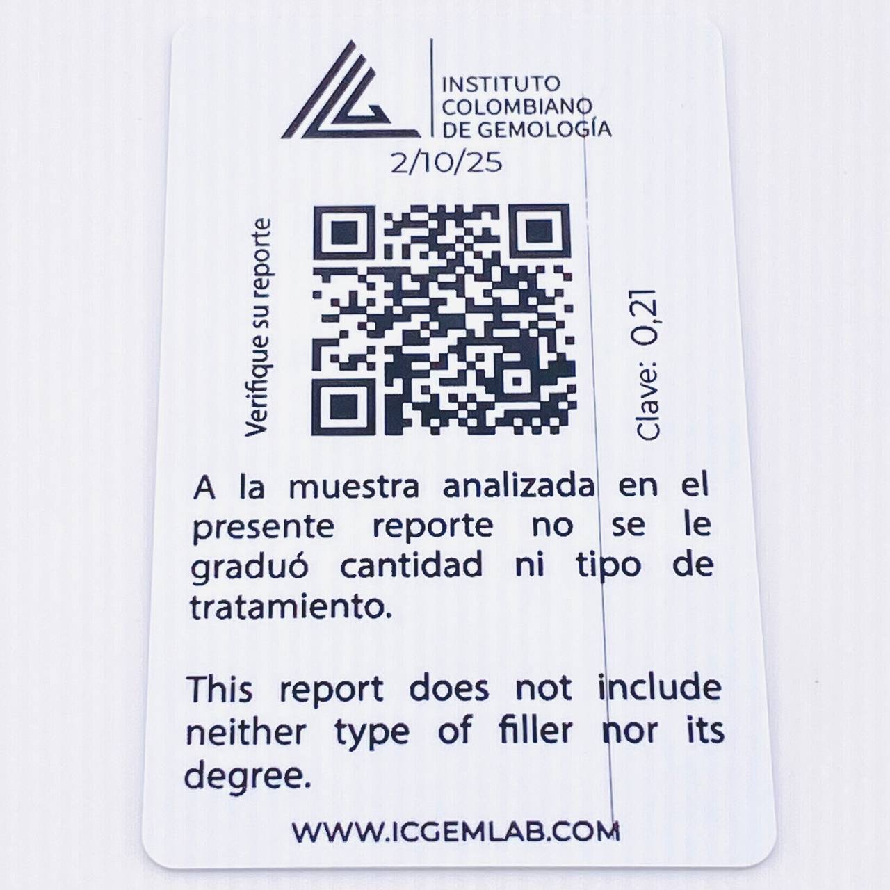 Dije Mapa Colombia Esmeralda 21pts 1.65gr / 2.8cm / Oro Amarillo 18K ©