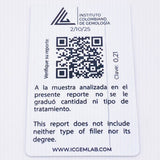 Dije Mapa Colombia Esmeralda 21pts 1.65gr / 2.8cm / Oro Amarillo 18K ©