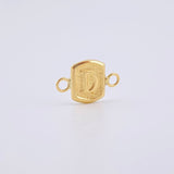 Herraje Letra D 0.3gr / 1.2cm / Oro Amarillo 18K