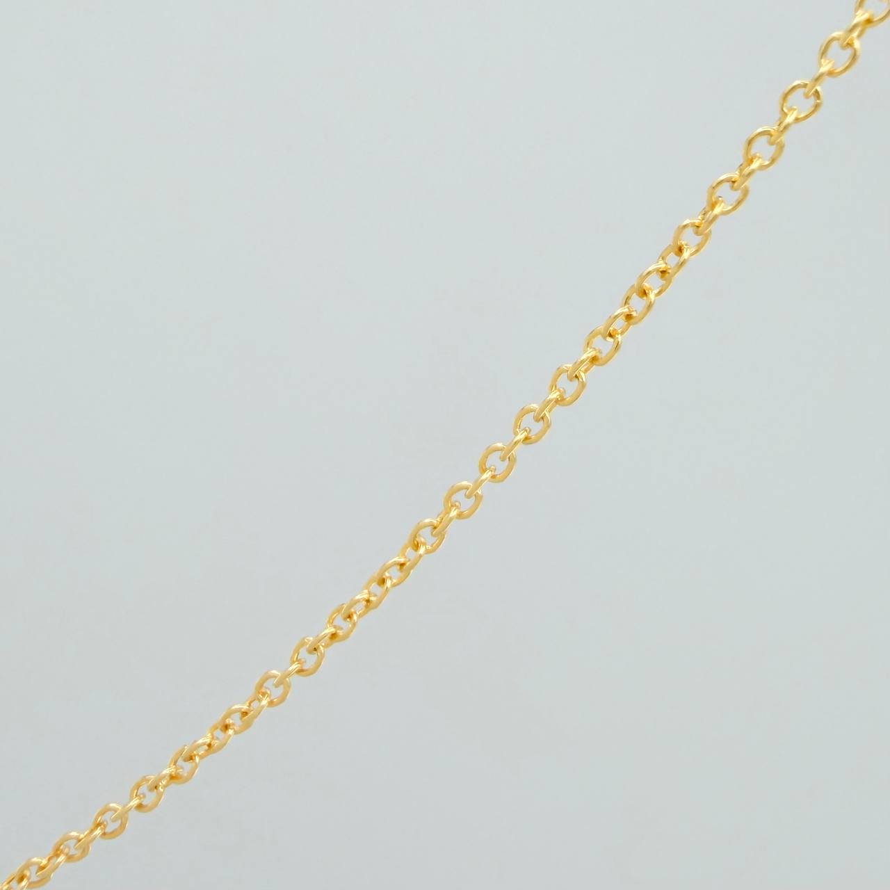 Cadena Aro Seguido 1.25gr / 45.3cm / 0.6mm Oro Amarillo +3 18K %