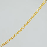 Cadena Figaro 1.4gr / 45cm / 1.1mm Oro Amarillo +1 18K %