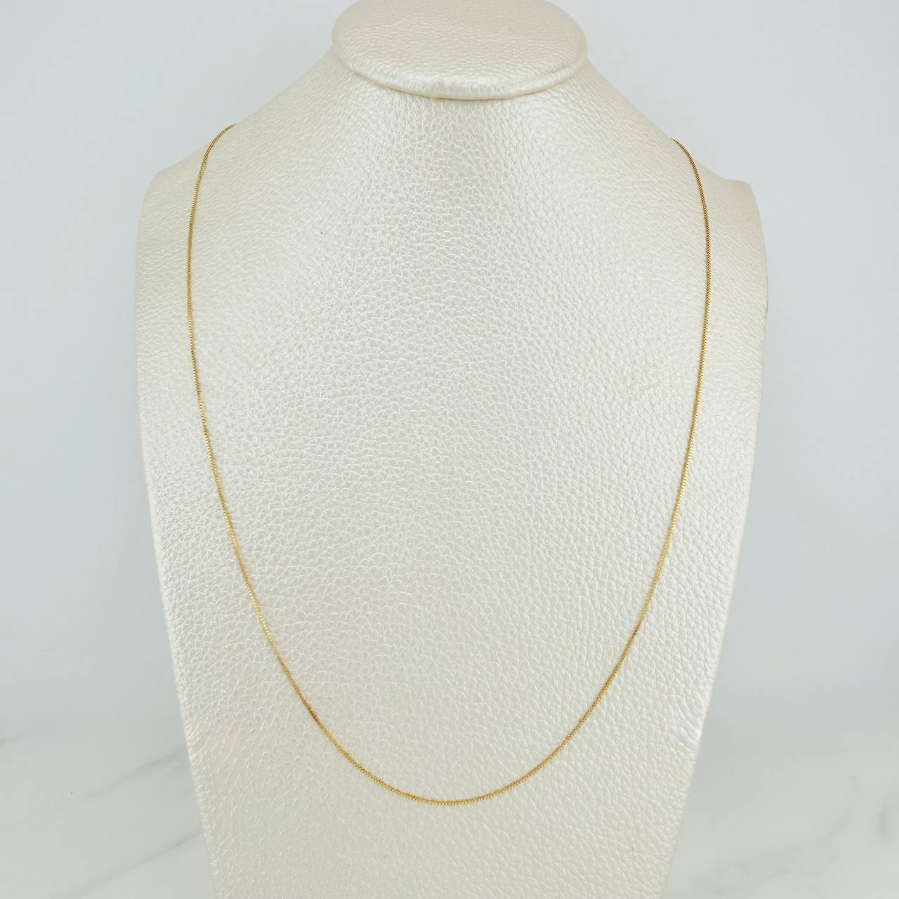 Cadena Veneciana 1gr / 40cm / 0.4mm Oro Amarillo +3 18K &