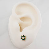 Topos Flor 0.85gr / 6.3mm Oro Amarillo 18K %