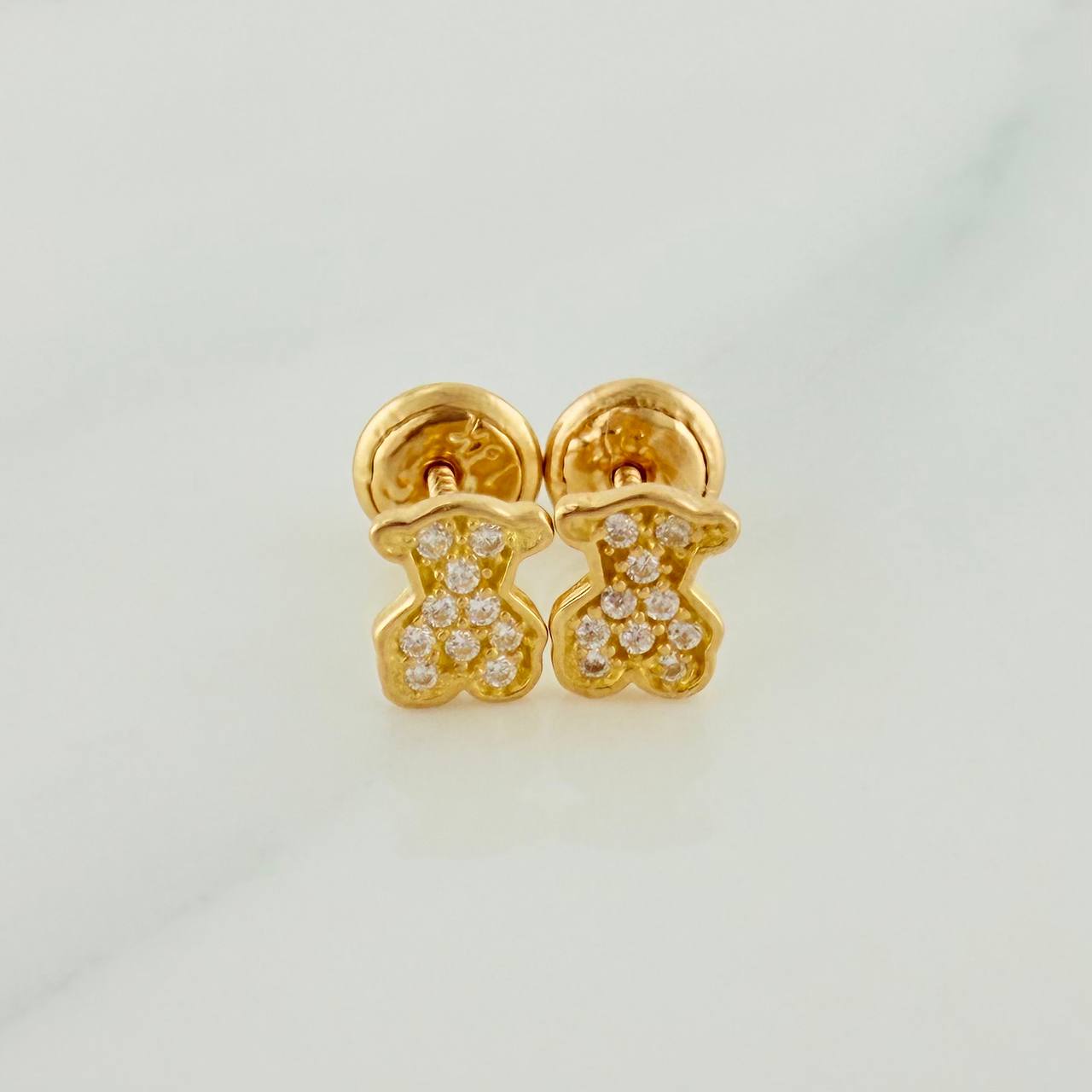 Topos Oso Ts 0.95gr / 4.9mm Oro Amarillo 18K %