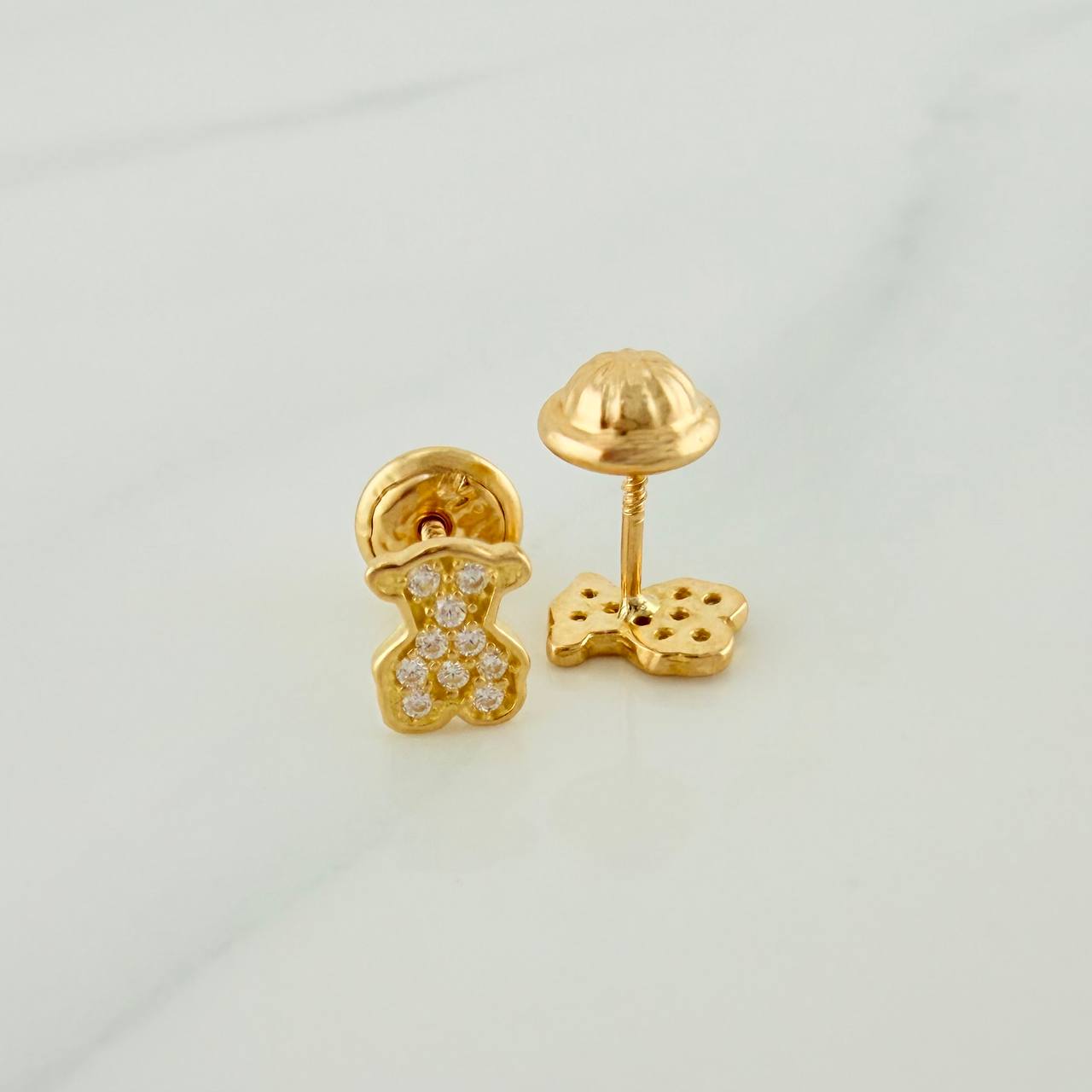 Topos Oso Ts 0.95gr / 4.9mm Oro Amarillo 18K %