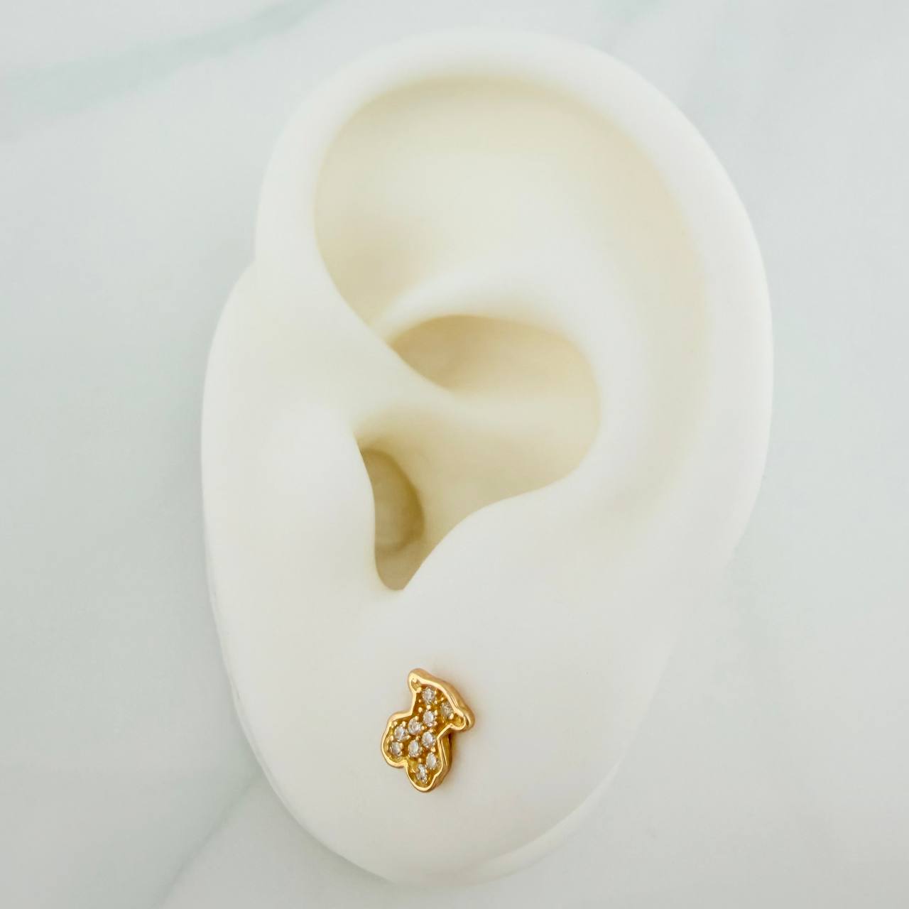 Topos Oso Ts 0.95gr / 4.9mm Oro Amarillo 18K %