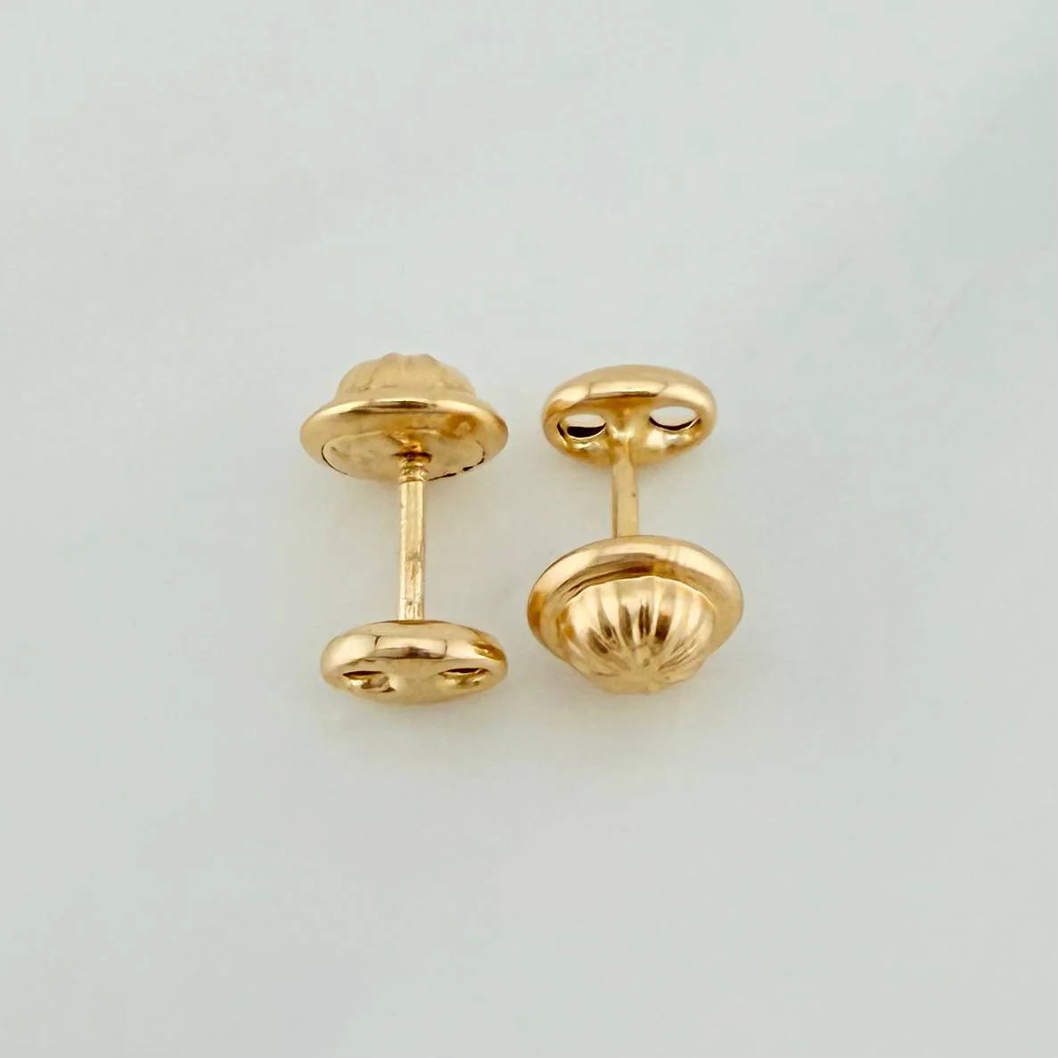 Topos GC 0.5gr / 4.7mm / Rayados Oro Amarillo 18K &