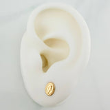 Topos Virgen Milagrosa 0.75 g / 8.05 mm Oro Amarillo 18K