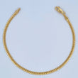 Pulso Serpiente 2.55gr / 19cm / 2.7mm Oro Amarillo +3 18K $