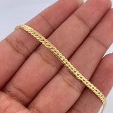 Pulso Serpiente 2.55gr / 19cm / 2.7mm Oro Amarillo +3 18K $