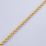 Pulso Lazo 1.8gr / 18.3cm / 2.5mm Oro Amarillo +3 18K $