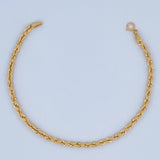 Pulso Lazo 1.85gr / 19cm / 2.5mm Oro Amarillo +3 18K $