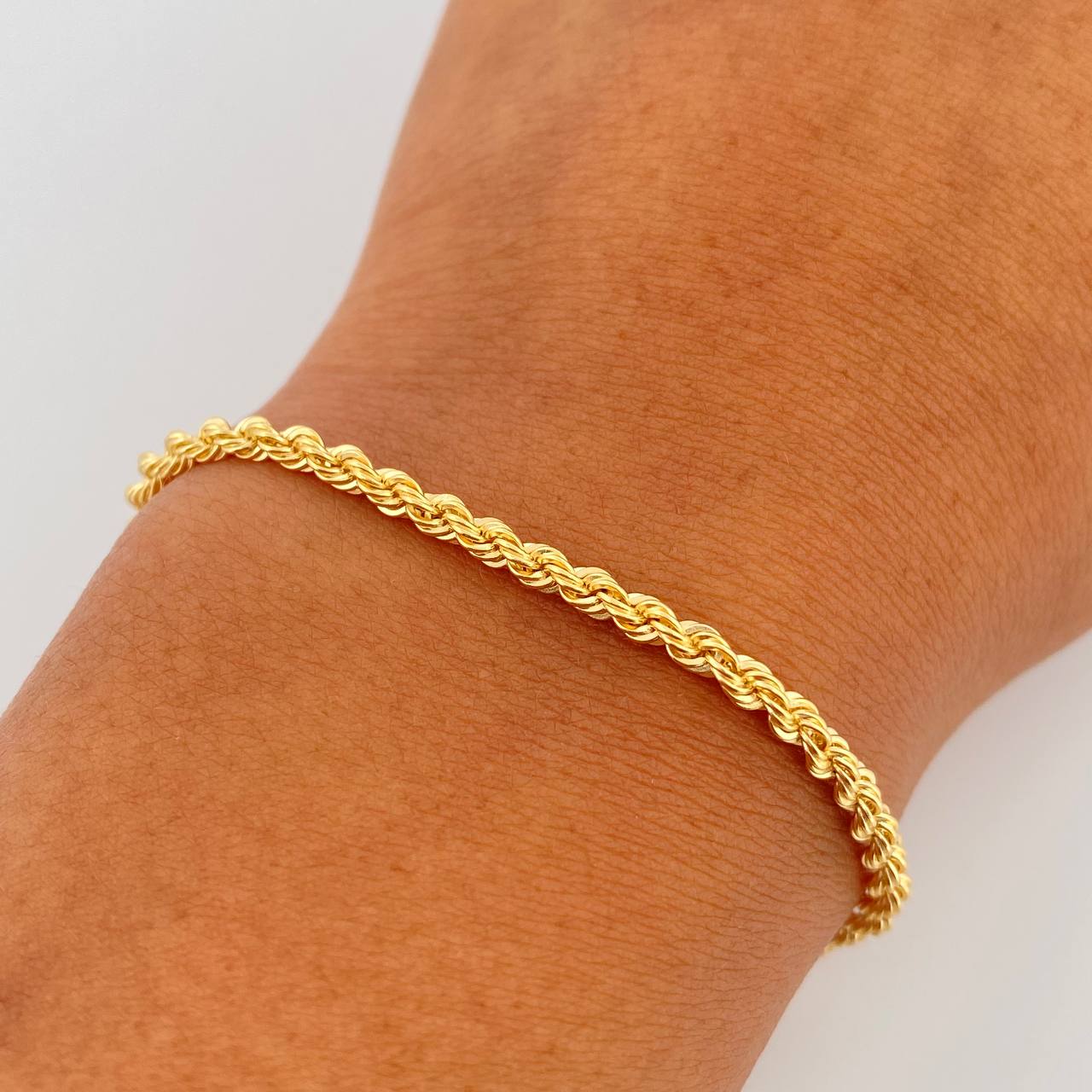 Pulso Lazo 1.85gr / 19cm / 2.5mm Oro Amarillo +3 18K $