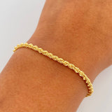 Pulso Lazo 1.8gr / 18.3cm / 2.5mm Oro Amarillo +3 18K $