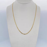 Cadena Escalera 3.3gr / 50cm / 1.9mm Oro Amarillo +3 18K $