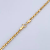 Cadena Lazo 3.5gr / 60cm / 2mm Oro Amarillo +3 $