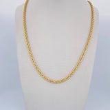 Cadena Lazo 5.45gr / 59.5cm / 2.5mm Oro Amarillo +3 18K $