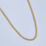 Cadena China 5gr / 50cm / 2.9mm Oro Amarillo +0 18K $