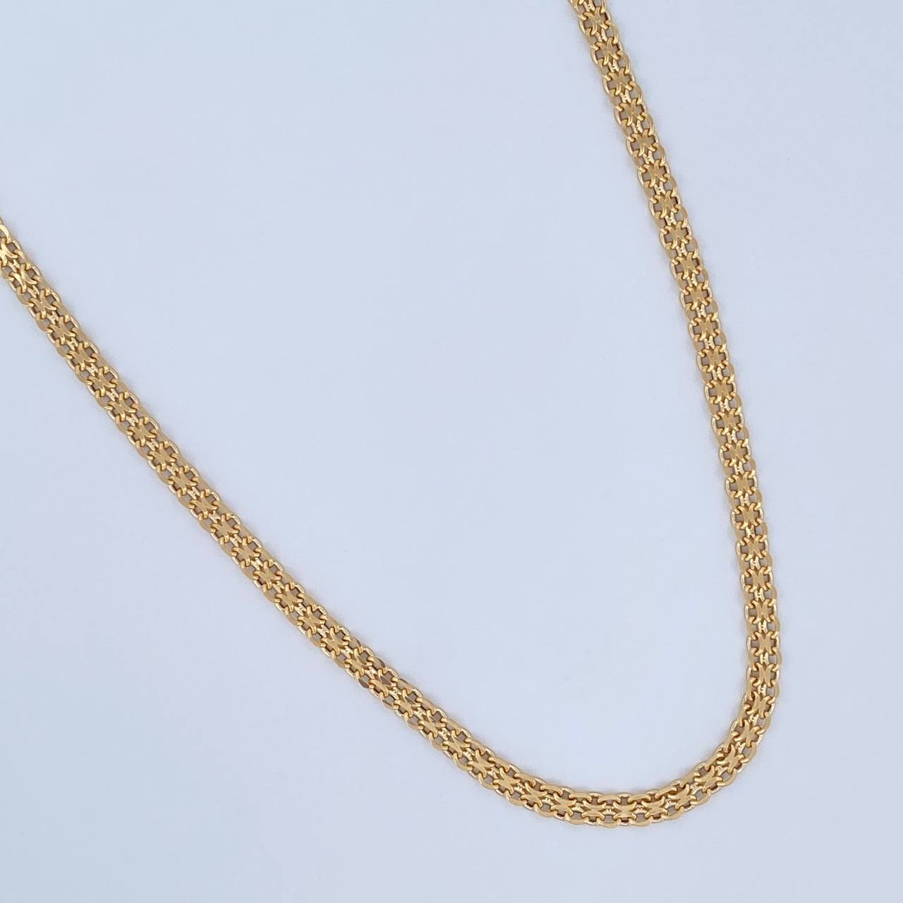 Cadena China 7.75gr / 60.5cm / 3.5mm Oro Amarillo +0 18K $