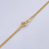 Cadena China 5.35gr / 60cm / 2mm Oro Amarillo +0 18K $