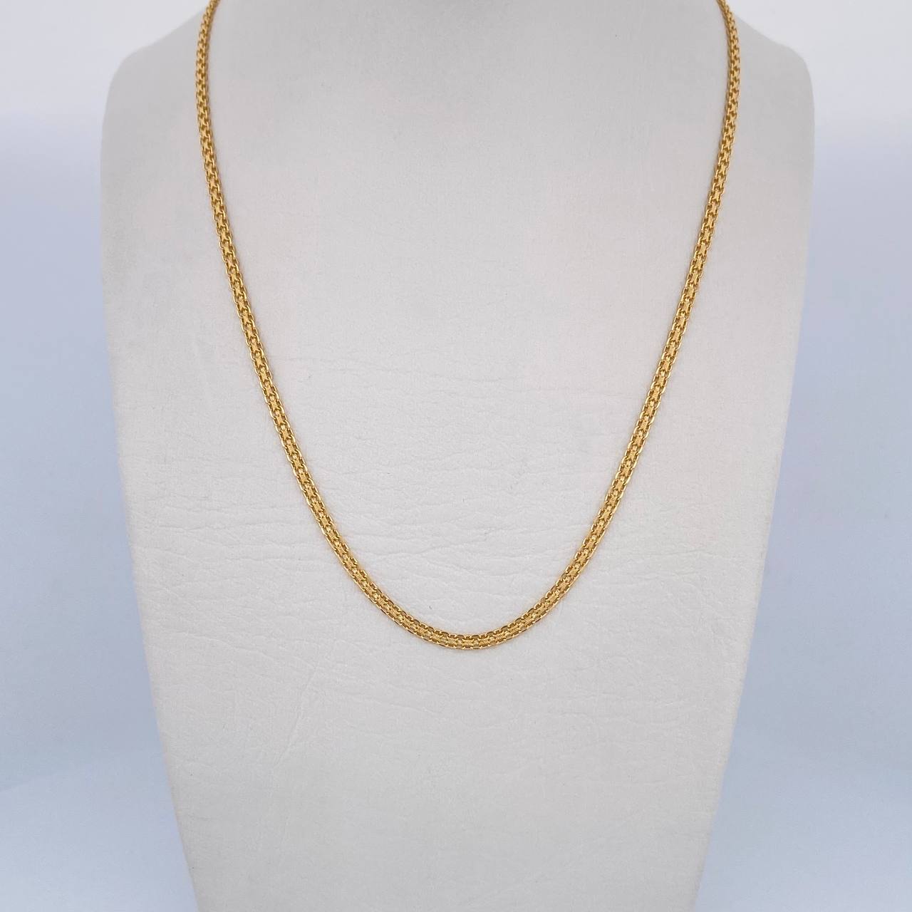 Cadena China 5.35gr / 60cm / 2mm Oro Amarillo +0 18K $