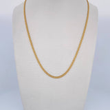 Cadena China 4gr / 60cm / 1.6mm Oro Amarillo +0 18K $