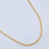 Cadena Cubana 2.05gr / 45cm / Oro Amarillo +1 18K $