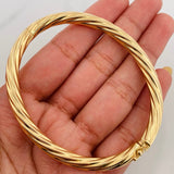 Pulso Aro Entorchado 13.45 g / 20 cm / 5.3 mm Oro Amarillo 18K
